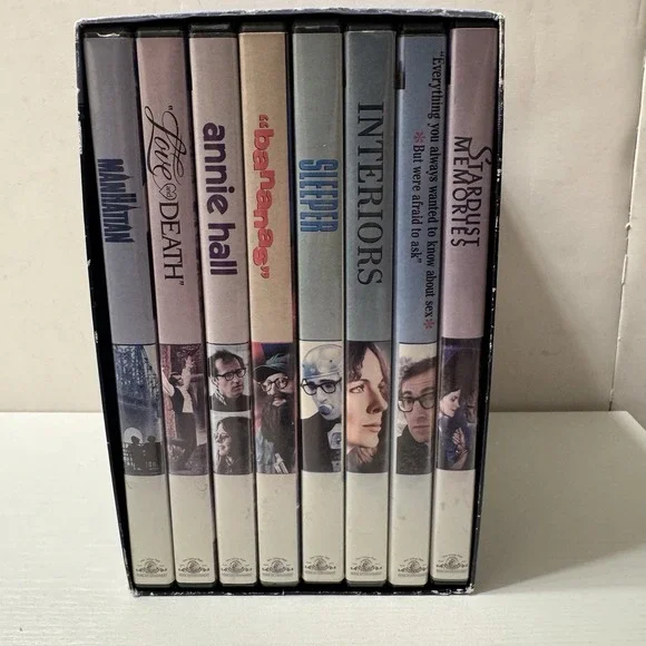 The Woody Allen Film Collection 8  DVD Box Set Mgm Studio Annie Hall Comedy - Picture 2 of 9